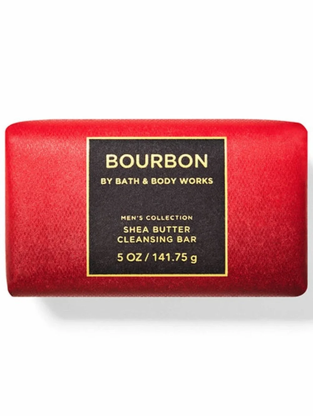 Bath & Body Works Men's Bourbon Shea Butter Cleansing Bar Soap 5oz New RARE